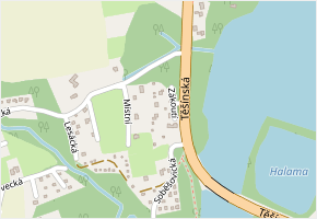 Zákoutí v obci Těrlicko - mapa ulice