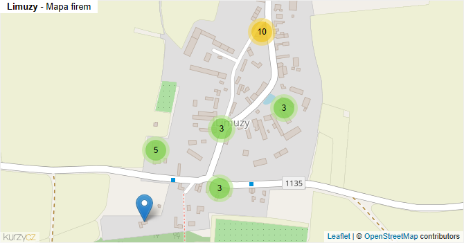 Limuzy - mapa firem