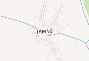 Jamné v obci Tišnov - mapa části obce
