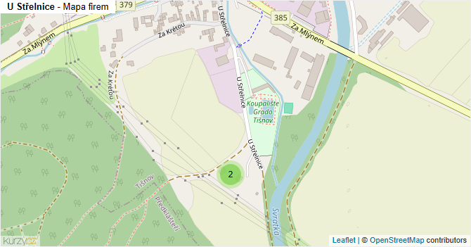 U Střelnice - mapa firem