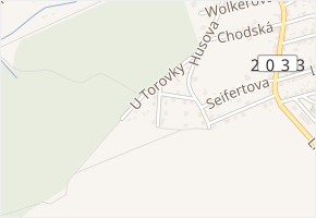 Sadová v obci Tlučná - mapa ulice
