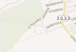 Úzká v obci Tlučná - mapa ulice