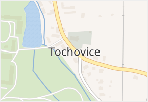 Tochovice v obci Tochovice - mapa části obce