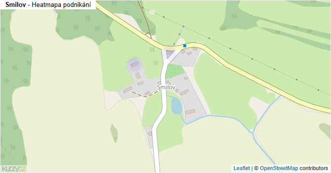 Smilov - mapa podnikání