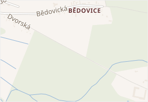 Dvorská v obci Třebechovice pod Orebem - mapa ulice