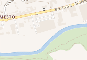 Brněnská v obci Třebíč - mapa ulice