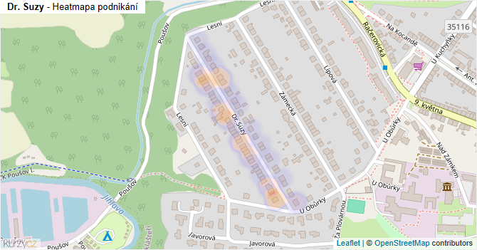 Dr. Suzy - mapa podnikání