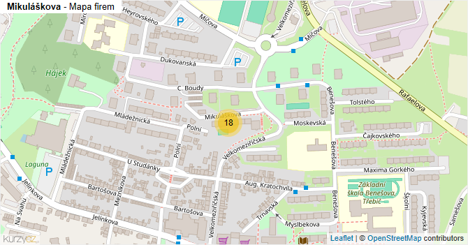 Mikuláškova - mapa firem