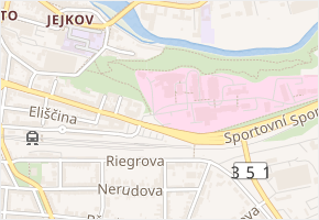 Purkyňovo nám. v obci Třebíč - mapa ulice