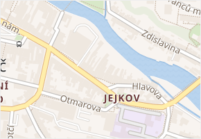 Smila Osovského v obci Třebíč - mapa ulice