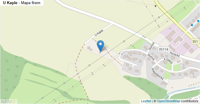 U Kaple - mapa firem
