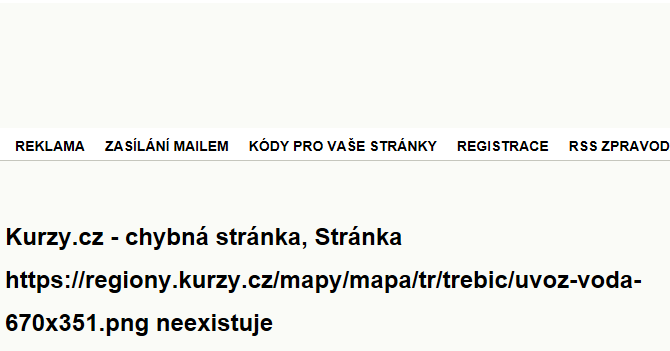 Úvoz - záplavové mapy stoleté vody