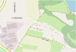 ZK Lubí v obci Třebíč - mapa ulice