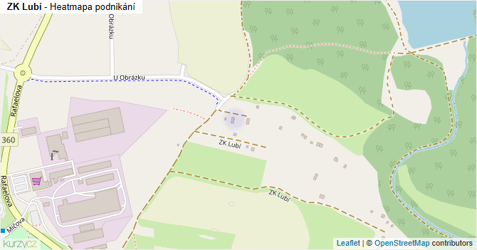 ZK Lubí - mapa podnikání
