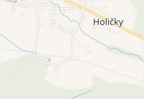 Na Hradečku v obci Třeboň - mapa ulice