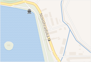 Novohradská v obci Třeboň - mapa ulice
