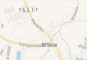 Přesecká v obci Třeboň - mapa ulice