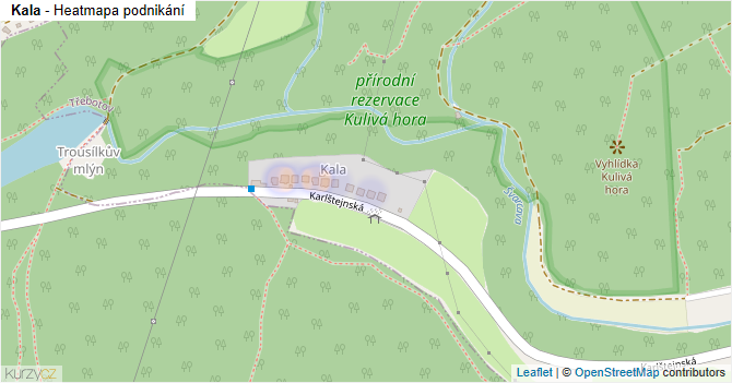 Kala - mapa podnikání