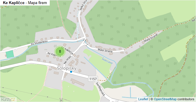Ke Kapličce - mapa firem
