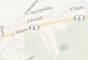 Sportovní v obci Třebotov - mapa ulice