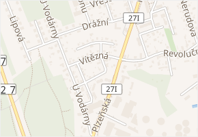 Dělnická v obci Třemošná - mapa ulice