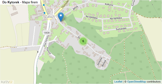 Do Kytorek - mapa firem