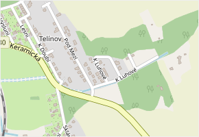K Luhové v obci Třemošná - mapa ulice