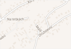 Malá v obci Třemošná - mapa ulice