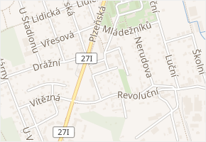 Šeříková v obci Třemošná - mapa ulice
