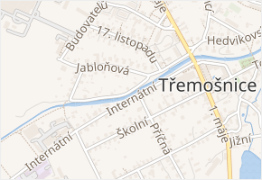 Přípotoční v obci Třemošnice - mapa ulice