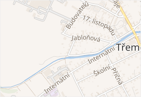 Spojovací v obci Třemošnice - mapa ulice