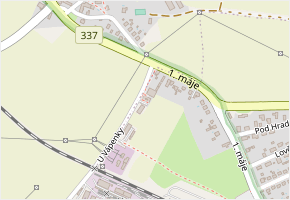 U Vápenky v obci Třemošnice - mapa ulice