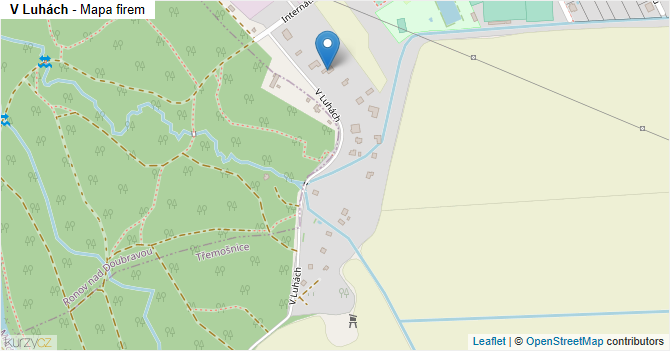 V Luhách - mapa firem