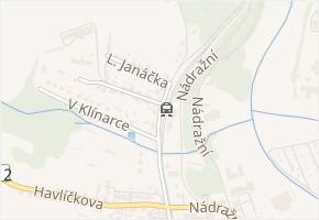 A. Dvořáka v obci Třešť - mapa ulice
