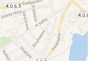 Dělnická v obci Třešť - mapa ulice