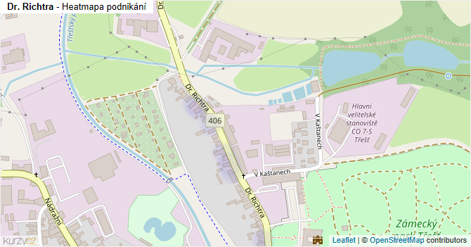 Dr. Richtra - mapa podnikání