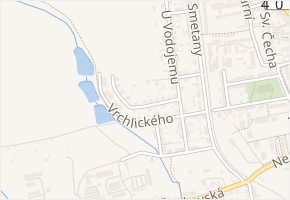 Na Vyhlídce v obci Třešť - mapa ulice