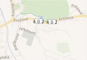 Třešňová v obci Třešť - mapa ulice