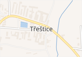 Třeštice v obci Třeštice - mapa části obce