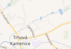 Zahradní v obci Trhová Kamenice - mapa ulice