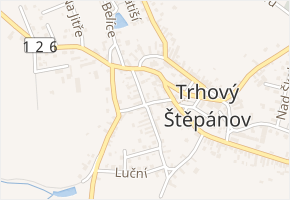 Na Potůčku v obci Trhový Štěpánov - mapa ulice