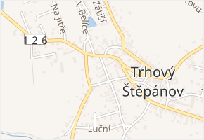 Spojovací v obci Trhový Štěpánov - mapa ulice