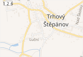 V Sedle v obci Trhový Štěpánov - mapa ulice