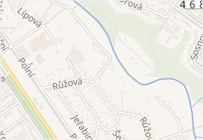 Břízová v obci Třinec - mapa ulice