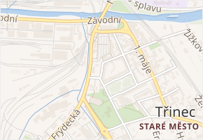 Havlíčkova v obci Třinec - mapa ulice