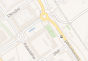Jablunkovská v obci Třinec - mapa ulice