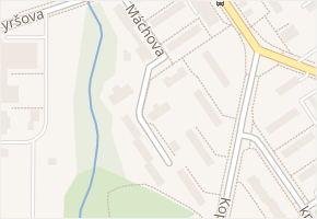 Máchova v obci Třinec - mapa ulice