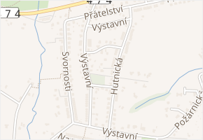Výstavní v obci Třinec - mapa ulice