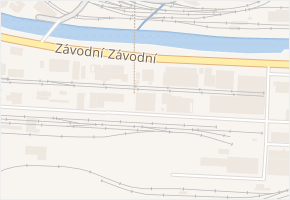 Závodní v obci Třinec - mapa ulice