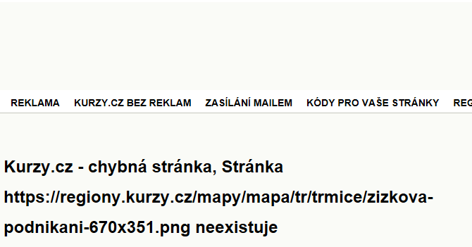 Žižkova - mapa podnikání